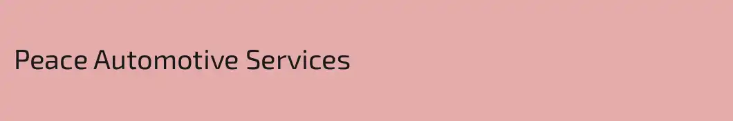 Peace Automotive Services